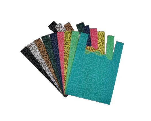 Vest Style Eco Bag with 'Nakat' design 33 x 47 cm