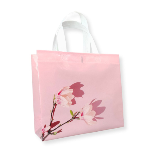 Екосумка ламінована "Магнолія" 29 х 26 см