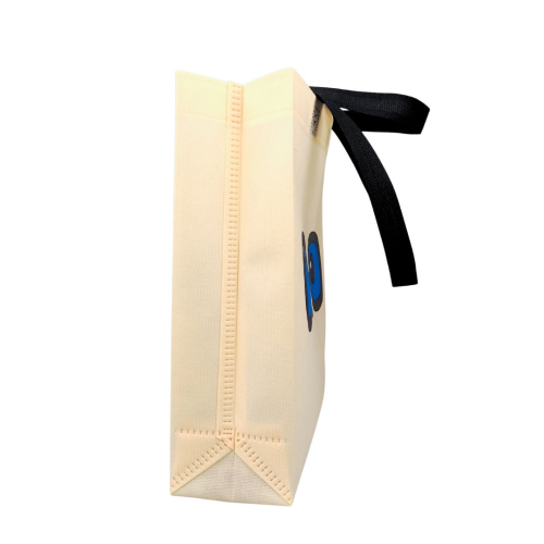 Екосумка об'ємна "Окуляри" 29 х 33 см (пудрова)